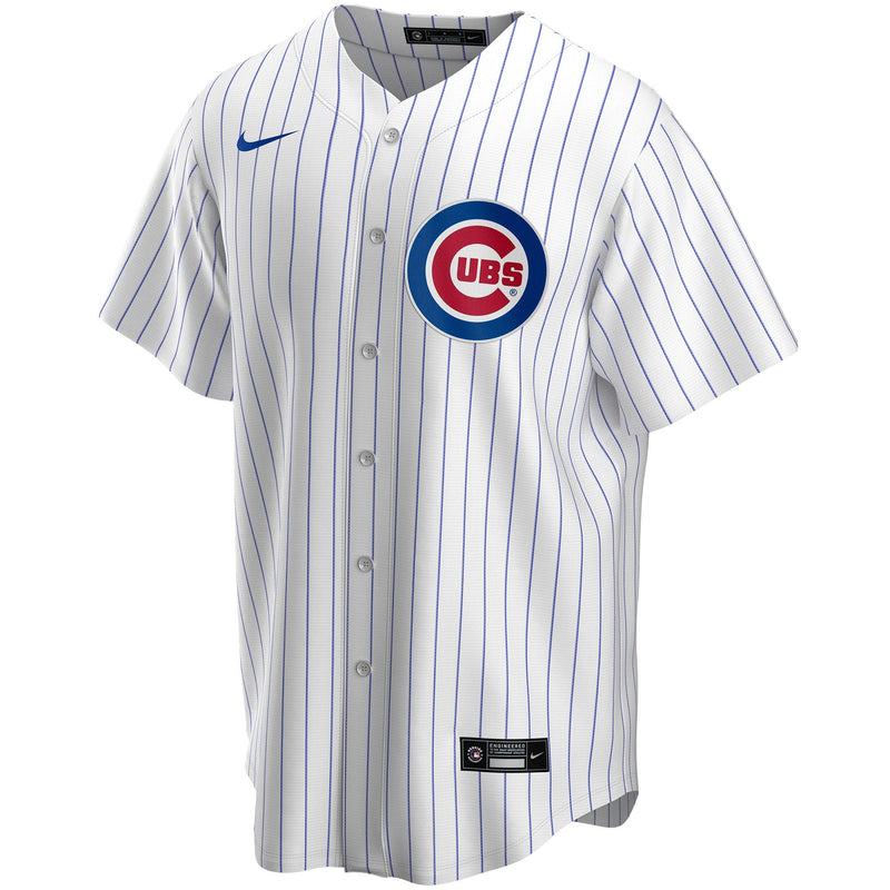 Chicago Cubs Nike Home Custom Jersey - White