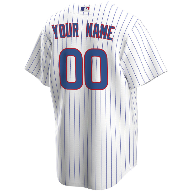 Chicago Cubs Nike Home Custom Jersey - White