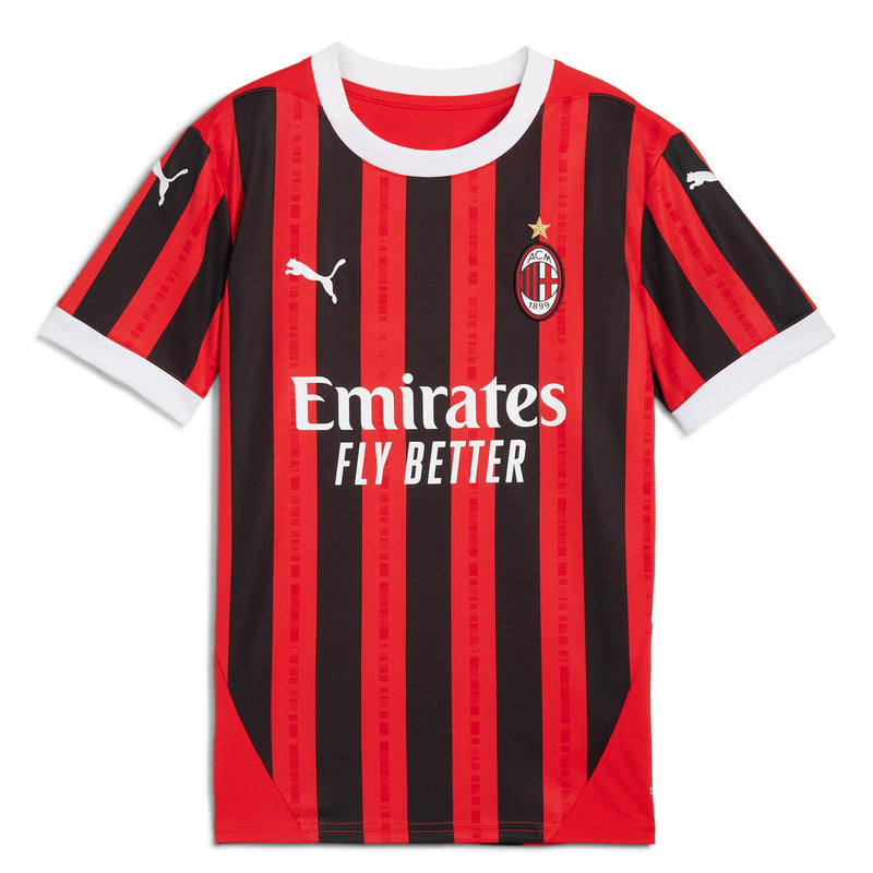 Christian Pulisic AC Milan Puma 2024/25 Home Player Jersey - Red