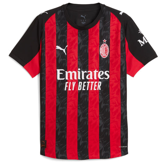 Christian Pulisic AC Milan  Home Player Jersey   Red 2025–26 Premium Fan Edition Soccer Jersey - Red