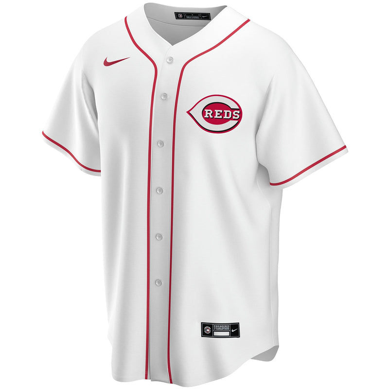 Cincinnati Reds Nike Home Custom Jersey - White