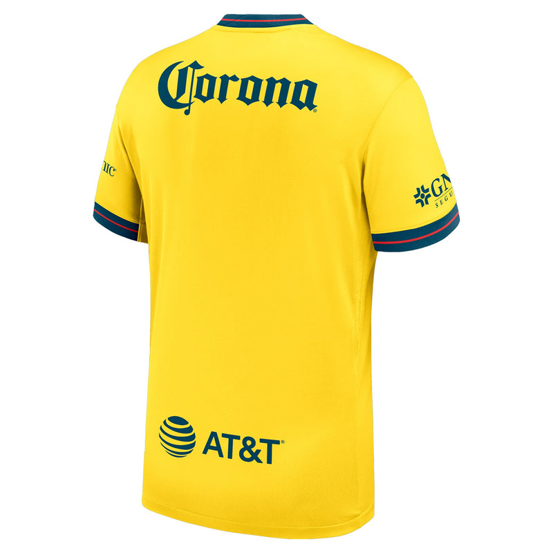 Club America Nike 2024/25 Shirt Home Custom Jersey - Yellow