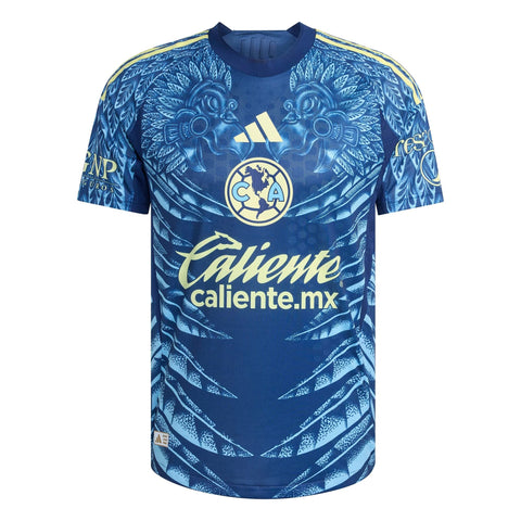 Club America adidas 2025/26 Away Custom Jersey - Navy