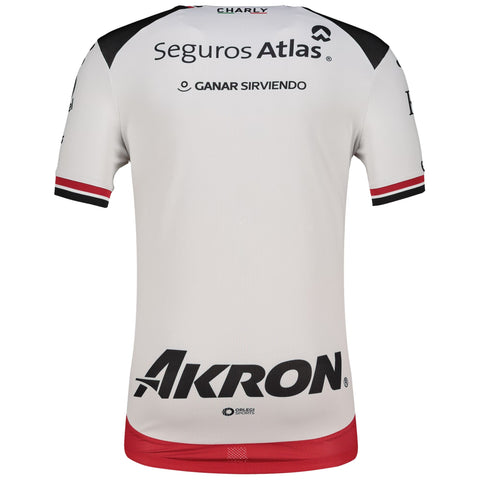 Club Atlas Charly  Away Jersey   Gray 2025–26 Premium Fan Edition Soccer Jersey - Gray