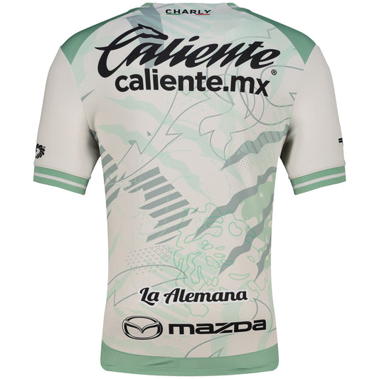 Club Leon Charly  Away Authentic Jersey   Gray 2025–26 Premium Fan Edition Soccer Jersey - Gray