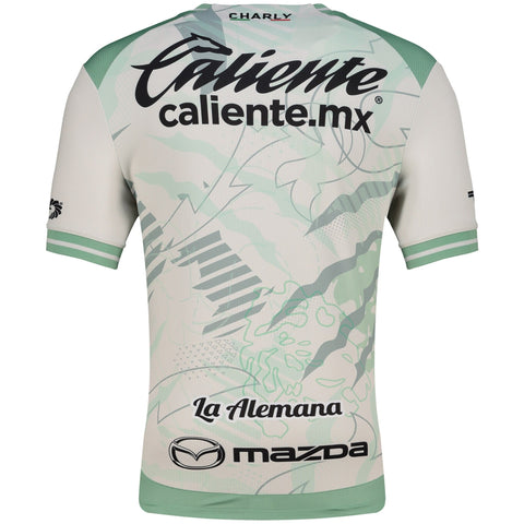 Club Leon Charly  Away Authentic Jersey   Gray 2025–26 Premium Fan Edition Soccer Jersey - Gray