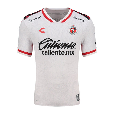 Club Tijuana Charly  Away Authentic Jersey   White 2025–26 Premium Fan Edition Soccer Jersey - White