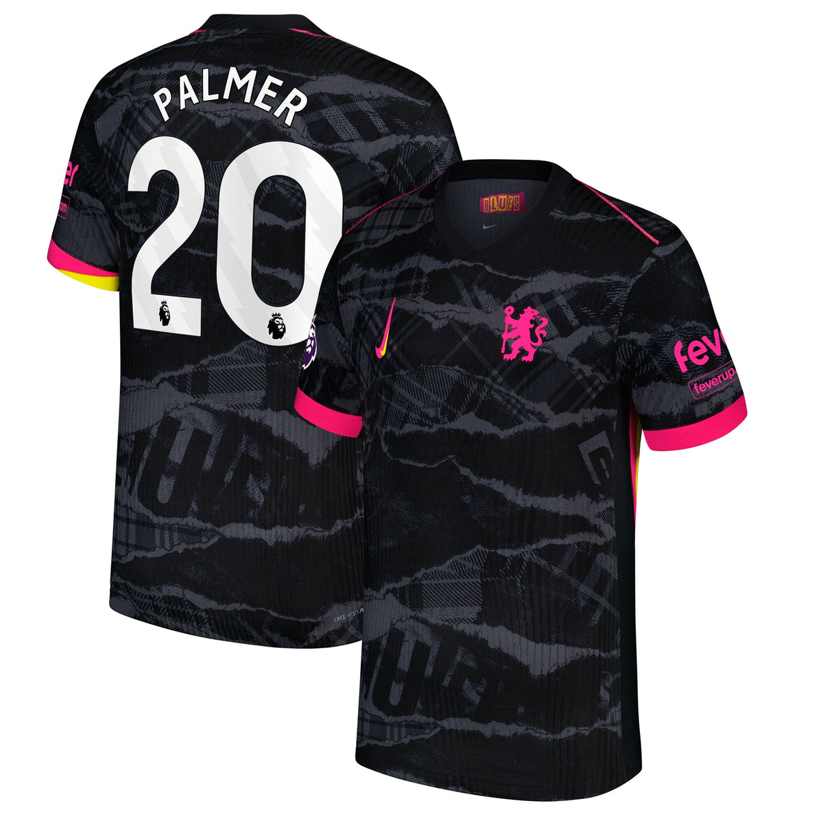 Cole Palmer Chelsea Nike 2024/25 Third Player Jersey - Anthracite