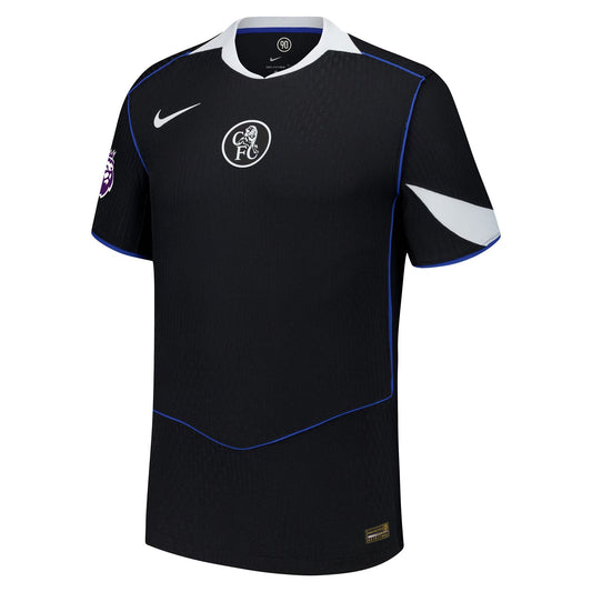 Cole Palmer Chelsea  Third Player Jersey   Black 2025–26 Premium Fan Edition Soccer Jersey - Black