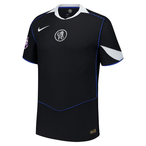 Cole Palmer Chelsea  Third Player Jersey   Black 2025–26 Premium Fan Edition Soccer Jersey - Black
