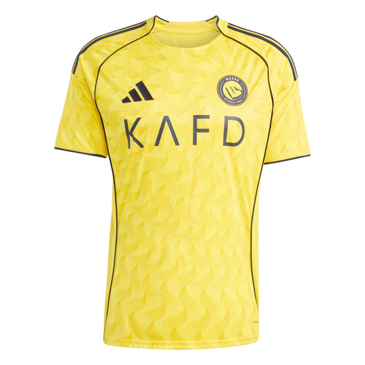 Cristiano Ronaldo 2025–26 Premium Fan Edition Soccer Jersey - Yellow