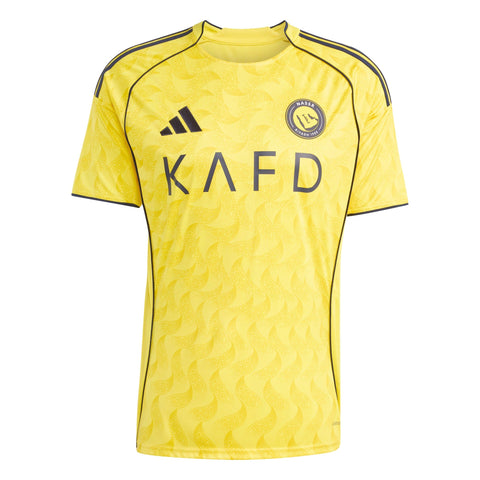 Cristiano Ronaldo 2025–26 Premium Fan Edition Soccer Jersey - Yellow