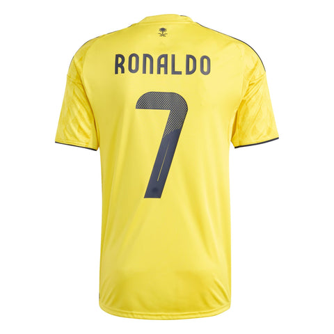 Cristiano Ronaldo 2025–26 Premium Fan Edition Soccer Jersey - Yellow