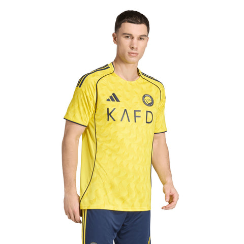 Cristiano Ronaldo 2025–26 Premium Fan Edition Soccer Jersey - Yellow