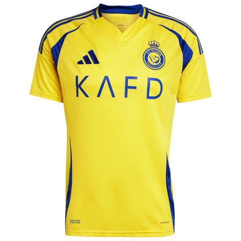 Cristiano Ronaldo Al-Nassr FC adidas Authentic 2024/2025 Home Player Jersey - Yellow (Copy)