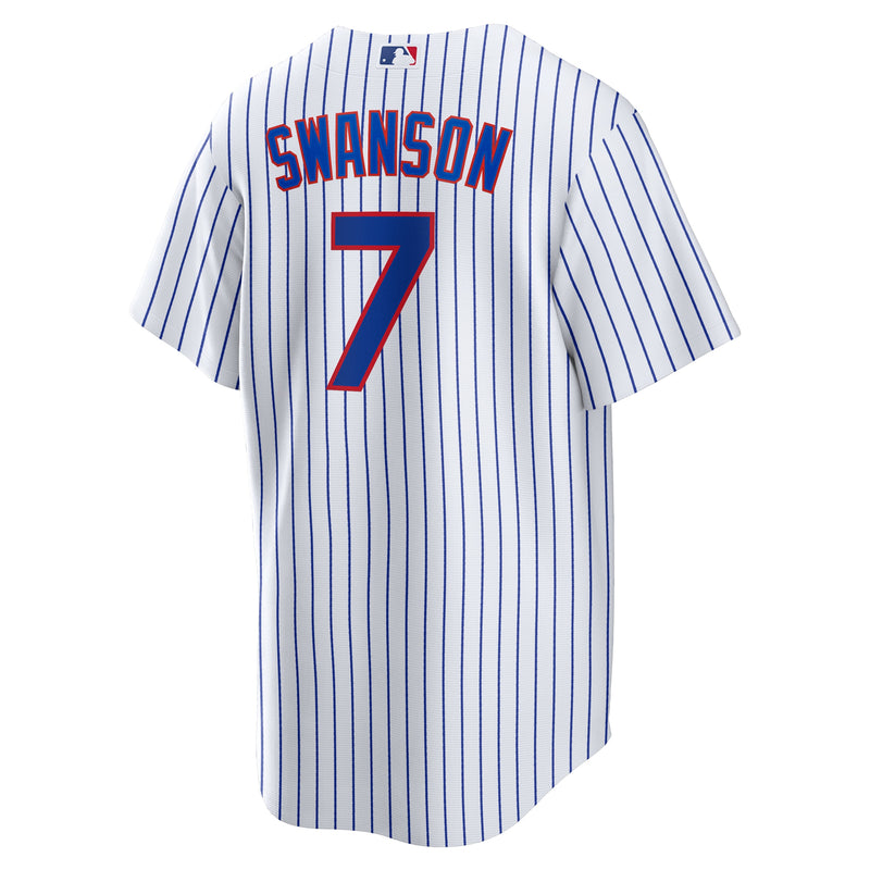 Dansby Swanson Chicago Cubs Nike Player Jersey - White