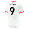 Darwin Núñez Liverpool Nike 2024/25 Third Custom Jersey - White