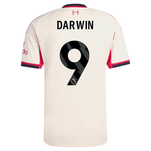 Darwin 2025–26 Premium Fan Edition Soccer Jersey - White