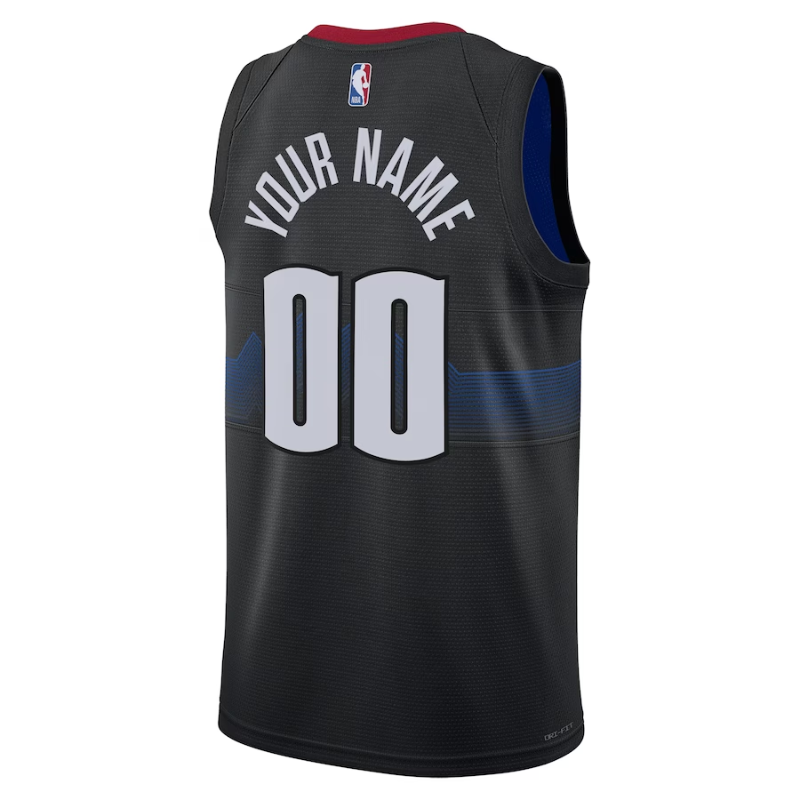 Denver Nuggets Unisex 2023/24 Custom Swingman Jersey - Black - City Edition