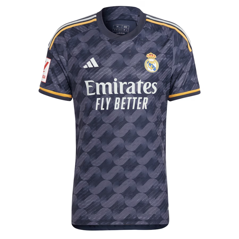 Eduardo Camavinga Real Madrid Adidas 2023/24 Away Player Jersey - Navy