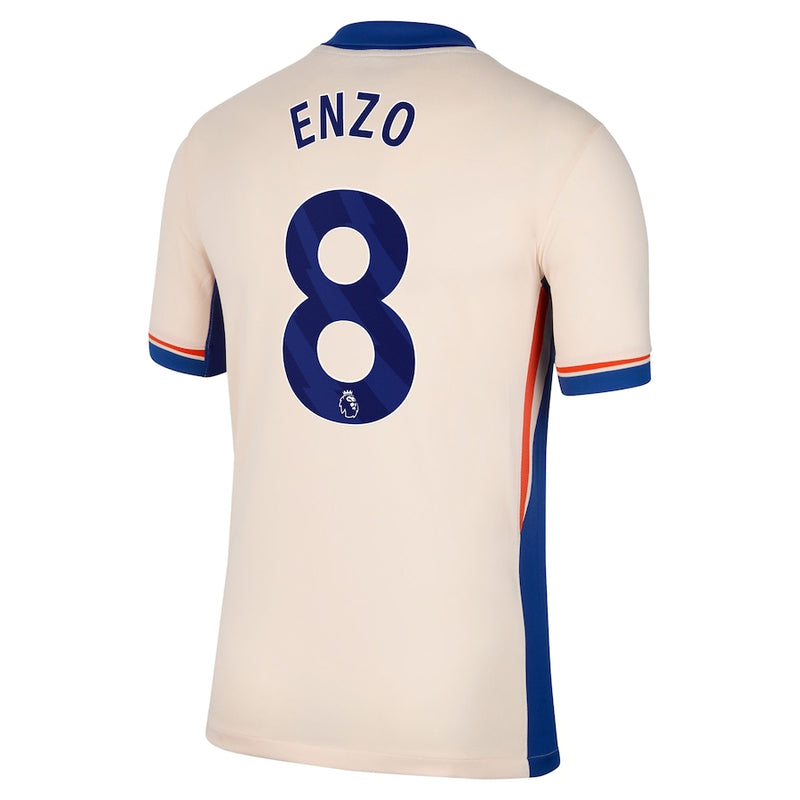 Enzo Fernández 8 Chelsea Nike 2024/25 Away Player Jersey - Orange