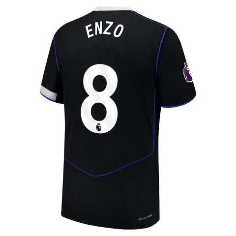 Enzo 2025–26 Premium Fan Edition Soccer Jersey - Black