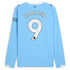Erling Haaland Manchester City Puma 2025/26 Home Long Sleeve Player Jersey - Sky Blue
