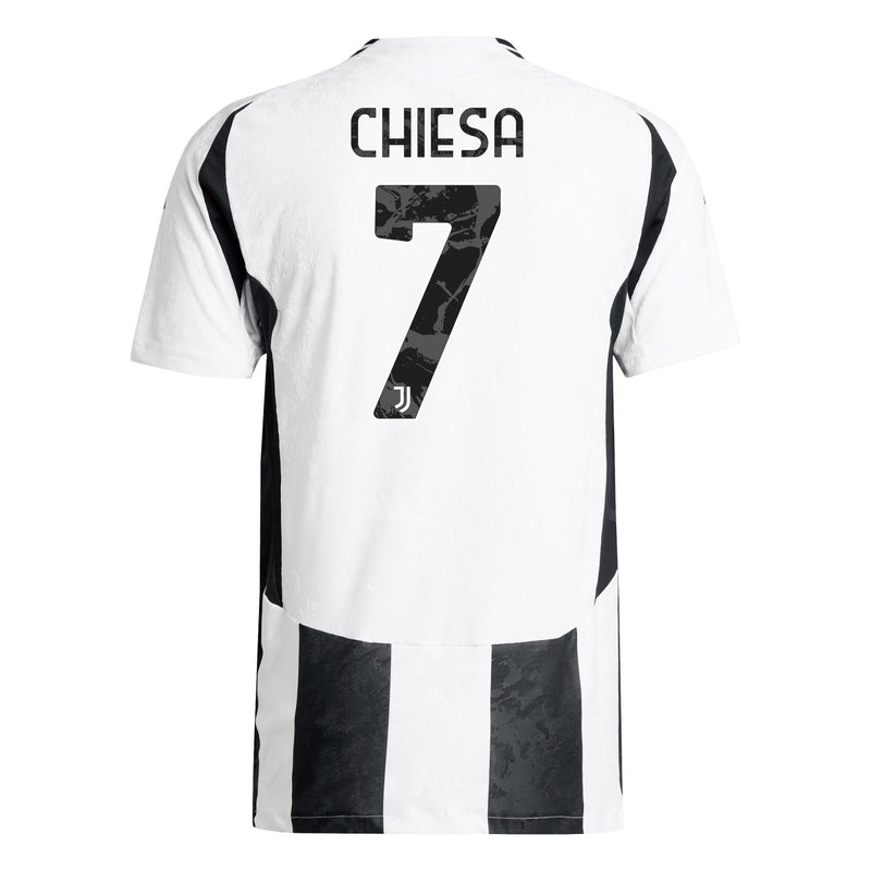 Federico Chiesa Juventus adidas Shirt 2024/25 Home Player Jersey - White