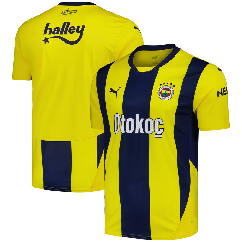 Fenerbahce SK Puma Shirt 2024/2025 Home Custom Jersey - Yellow