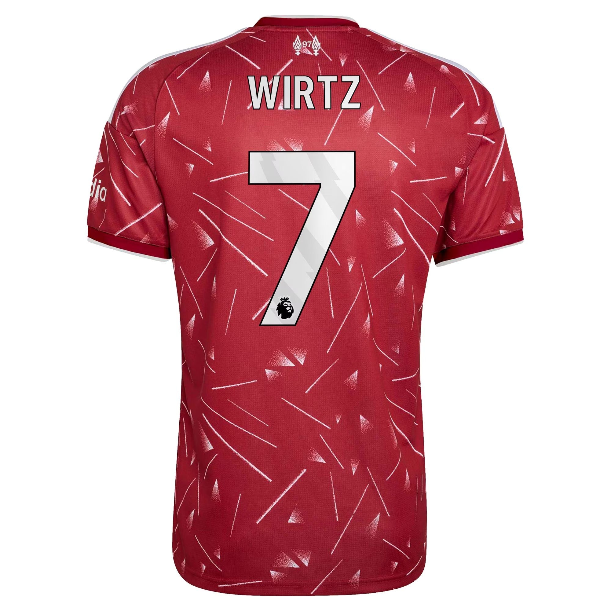 Florian Wirtz Liverpool Official-Adidas 2026/27 Home Replica Jersey - Red
