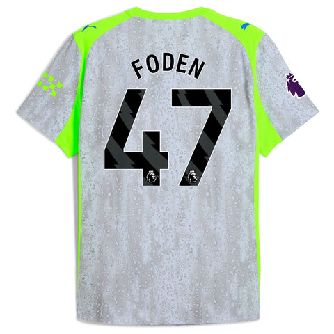 Foden 2025–26 Premium Fan Edition Soccer Jersey - Green
