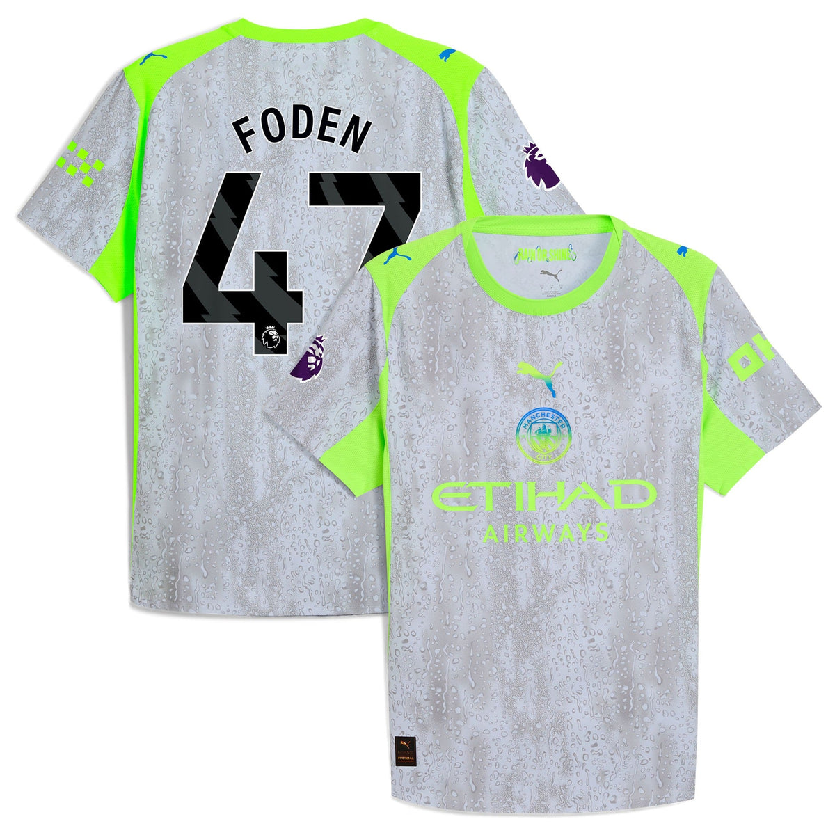 Foden 2025–26 Premium Fan Edition Soccer Jersey - Green