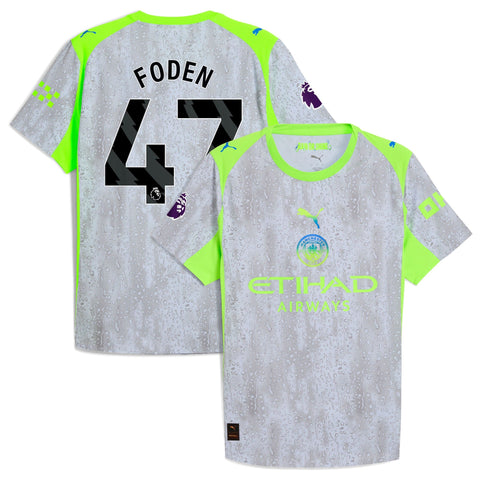 Foden 2025–26 Premium Fan Edition Soccer Jersey - Green