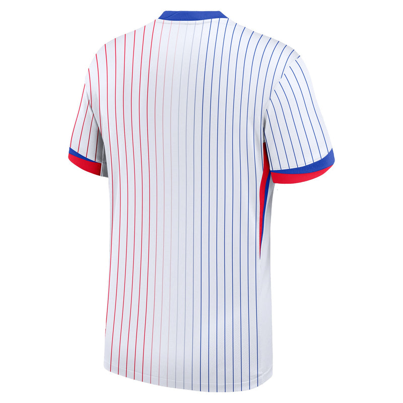 France National Team Nike 2024 Away Custom Blank Jersey - White