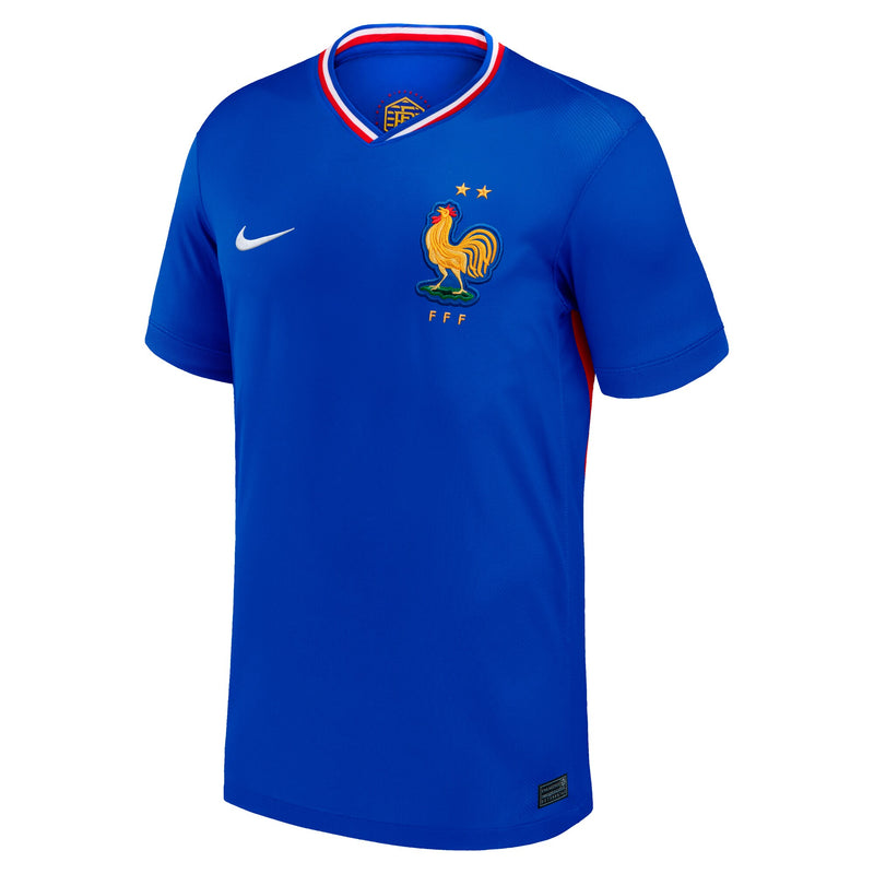 France National Team Nike 2024 Home Custom Blank Jersey - Blue