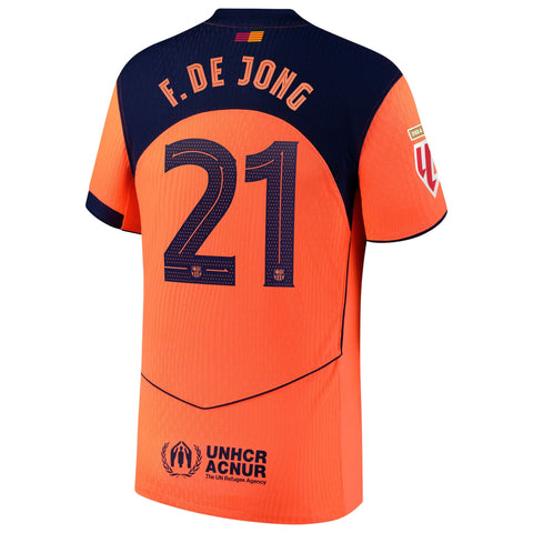 Frenkie 2025–26 Premium Fan Edition Soccer Jersey - Orange