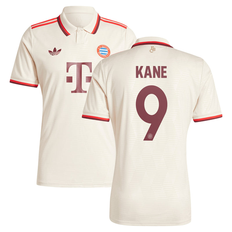 Harry Kane Bayern Munich adidas 2024/25 Third Player Jersey - Cream