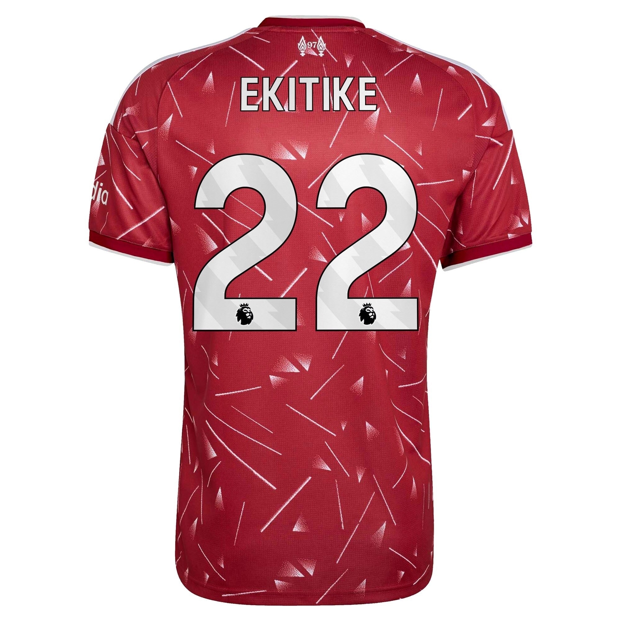 Hugo Ekitike Liverpool Official-Adidas 2026/27 Home Replica Jersey - Red