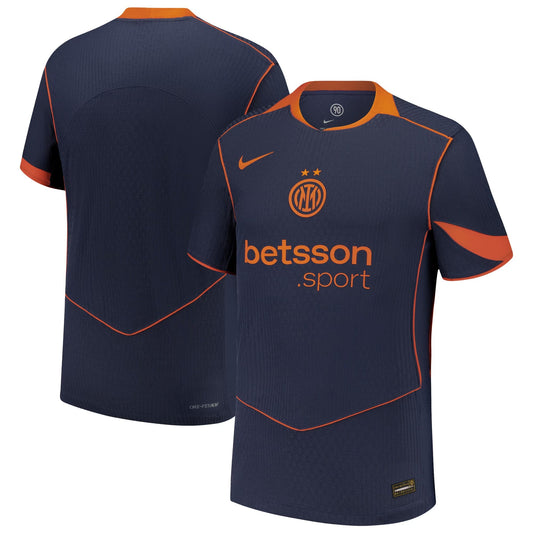 Inter Milan  Third Custom Jersey   Blue 2025–26 Premium Fan Edition Soccer Jersey - Blue