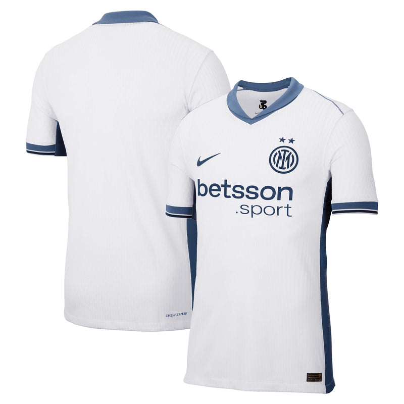 Inter Milan Nike Away Dri-FIT ADV Match Shirt 2024-25 Custom Jersey - White