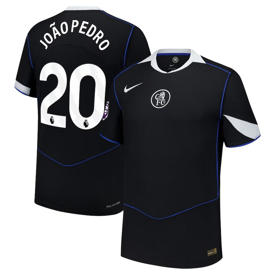 Pedro Chelsea  Third Player Jersey   Black 2025–26 Premium Fan Edition Soccer Jersey - Black