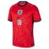 Jude Bellingham England National Team Nike 2026 Away Stadium Replica Jersey - Red - Jersey Teams World