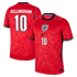 Jude Bellingham England National Team Nike 2026 Away Stadium Replica Jersey - Red - Jersey Teams World