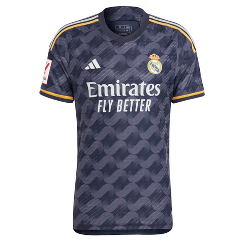 Jude Bellingham Real Madrid Shirt 2023/24 Away Player Jersey - Navy