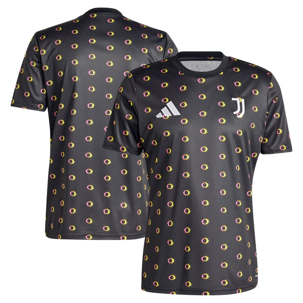 Juventus adidas 2024/25 Slim Fit Pre-Match Top - Black