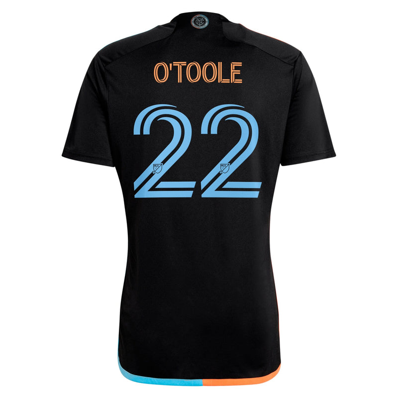 Kevin O'Toole New York City FC adidas 2024 24/7 Kit Player Jersey – Black