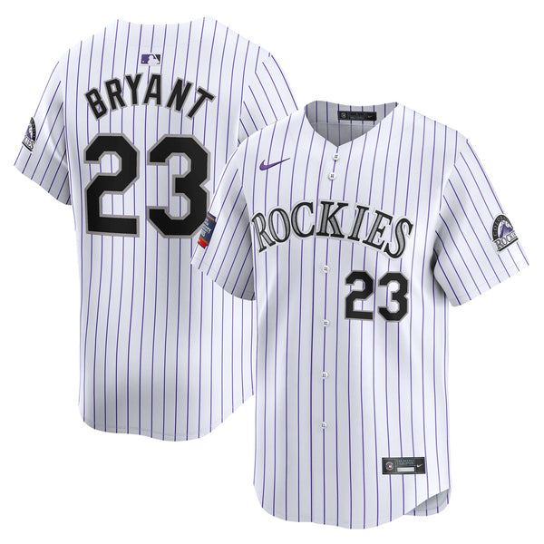 Kris Bryant Colorado Rockies Nike 2024 MLB World Tour Mexico City Series Home Limited Player Jersey - White