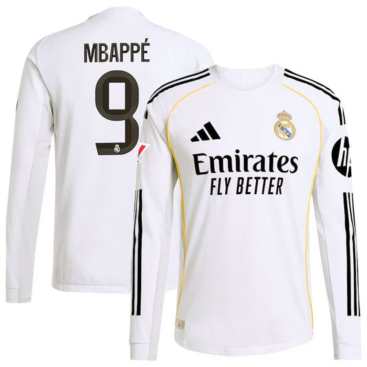 Kylian 2025–26 Premium Fan Edition Soccer Jersey - White