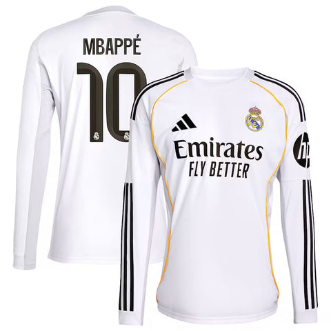 Kylian 2025–26 Premium Fan Edition Soccer Jersey - White
