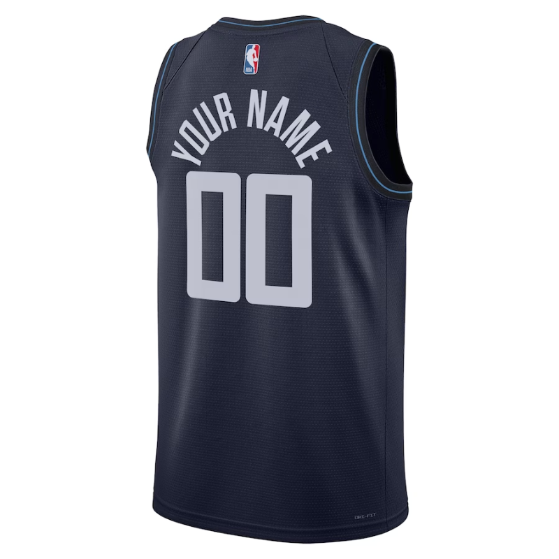 LA Clippers Unisex 2023/24 Custom Swingman Jersey - Navy - City Edition